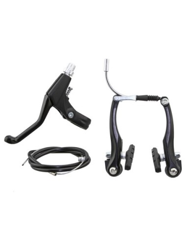 Alloy Front V-Brake W/Lever 408 Black.